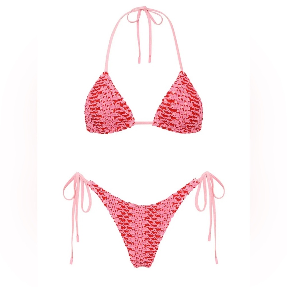 Triangl Crochet Bikini Set